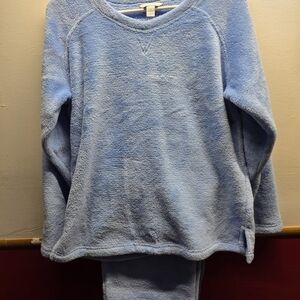 Charter Club Soft Blue Womens Pajama Set